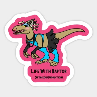 80's Raptor (branded) Sticker